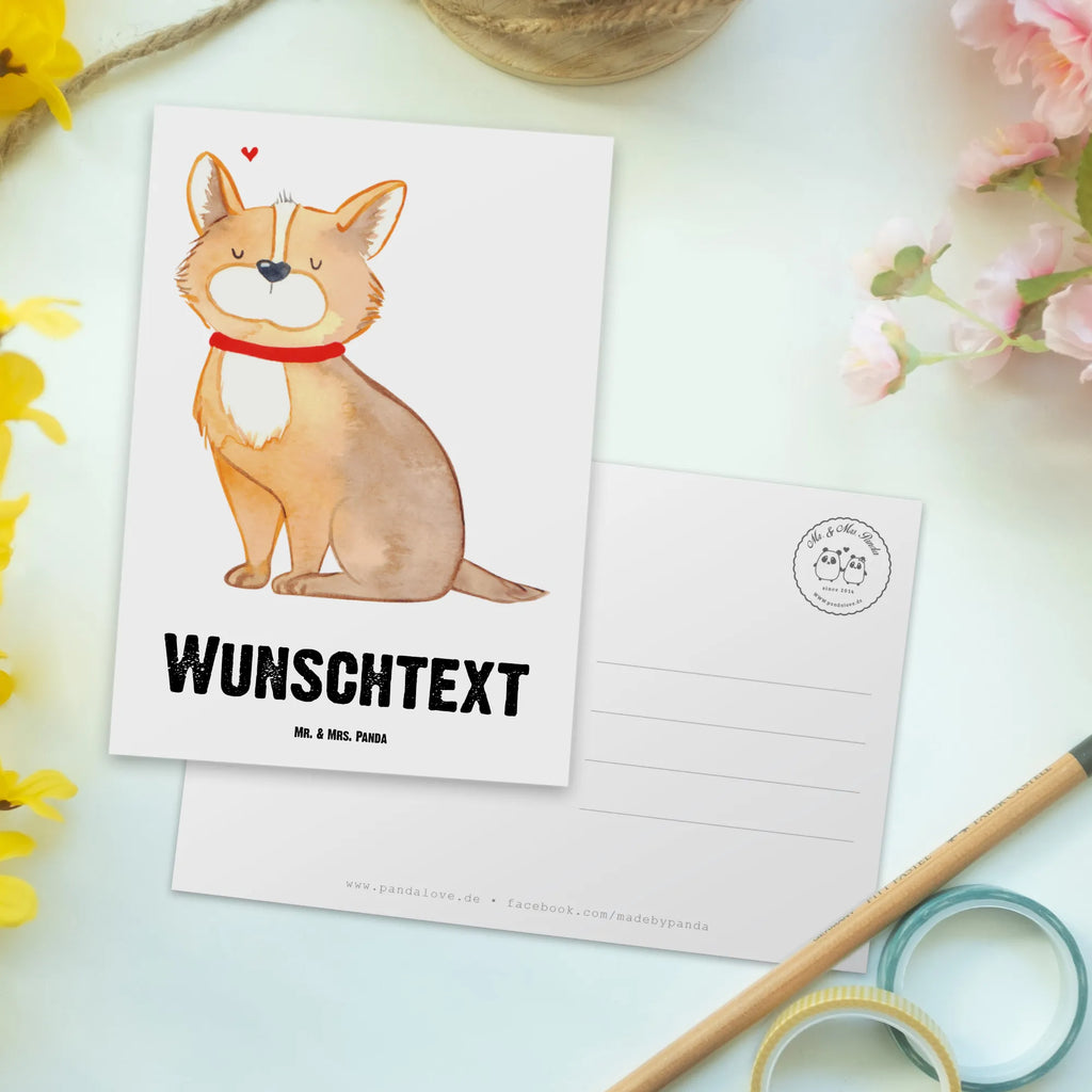 Personalisierte Postkarte Hundeglück Karte mit Namen, Ansichtskarte mit Namen, Geschenkkarte mit Wunschtext, Grußkarte mit Namen, Einladung mit Wunschtext, Postkarte personalisierbar, Einladung mit Namen, Postkarte bedrucken, Ansichtskarte mit Wunschtext, Geschenkkarte mit Namen, Grußkarte mit Wunschtext, Postkarte mit Namen, Postkarte mit Wunschtext, Karte mit Wunschtext, Hund, Hundemotiv, Haustier, Hunderasse, Tierliebhaber, Hundebesitzer, Sprüche, Hundeliebe, Hundemama, Spruch, Liebe, Corgie