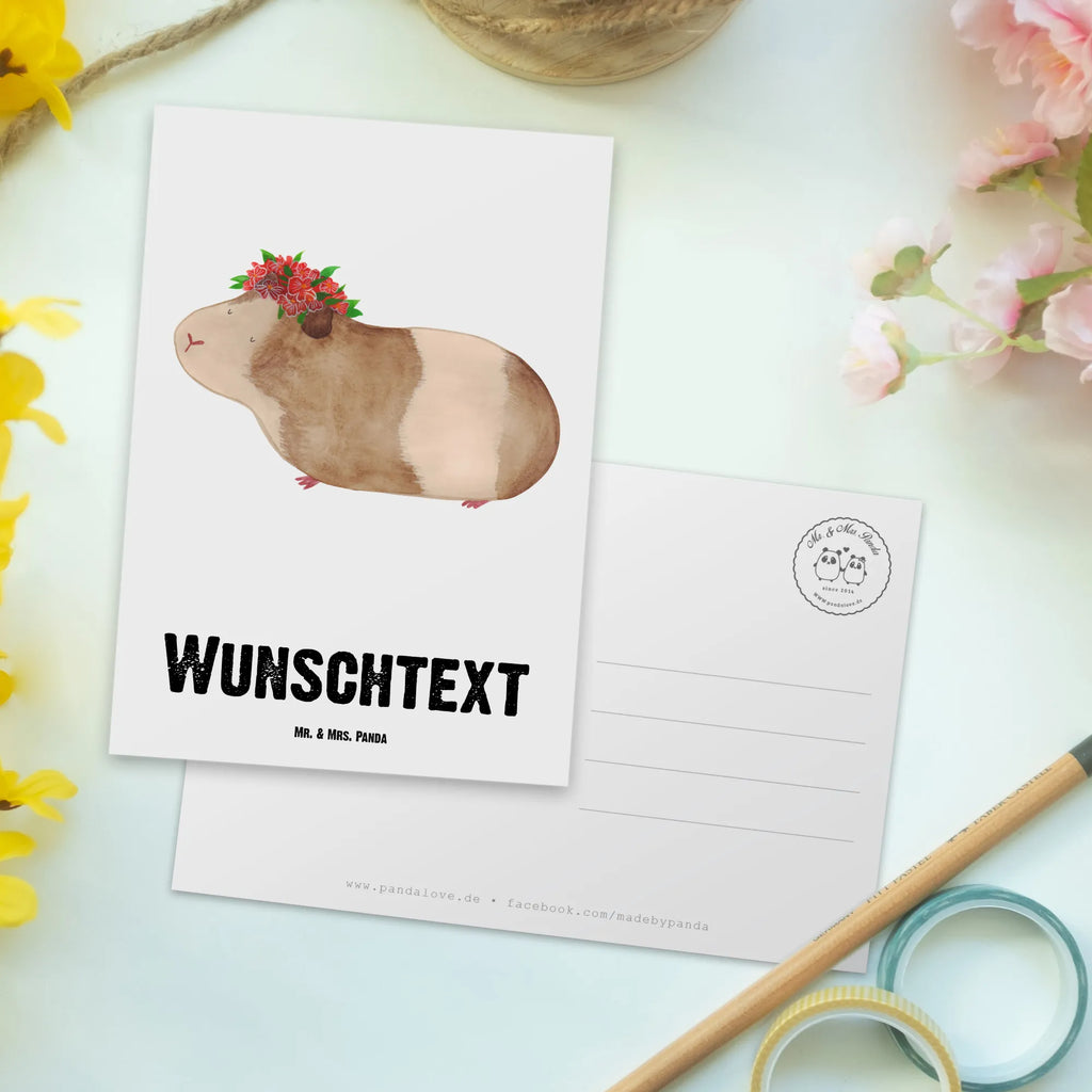Personalisierte Postkarte Meerschweinchen weise Geschenkkarte mit Wunschtext, Postkarte bedrucken, Karte mit Namen, Postkarte personalisierbar, Grußkarte mit Namen, Ansichtskarte mit Namen, Postkarte mit Wunschtext, Geschenkkarte mit Namen, Einladung mit Wunschtext, Postkarte mit Namen, Einladung mit Namen, Karte mit Wunschtext, Grußkarte mit Wunschtext, Ansichtskarte mit Wunschtext, Tiermotive, Gute Laune, lustige Sprüche, Tiere, Spruch, Meerie, Realität, Meeries, Wunder, Meerschweinchen, Blumenkind, Motivation, Weisheit, Wunderland