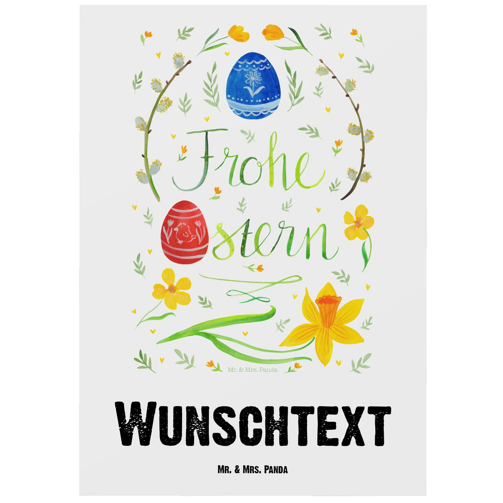 Personalisierte Postkarte Frohe Ostern Karte mit Namen, Grußkarte mit Wunschtext, Ansichtskarte mit Namen, Postkarte bedrucken, Einladung mit Namen, Einladung mit Wunschtext, Postkarte mit Wunschtext, Postkarte personalisierbar, Karte mit Wunschtext, Geschenkkarte mit Wunschtext, Ansichtskarte mit Wunschtext, Geschenkkarte mit Namen, Grußkarte mit Namen, Postkarte mit Namen, Ostern, Osterhase, Ostergeschenke, Osternest, Osterdeko, Geschenke zu Ostern, Ostern Geschenk, Ostergeschenke Kinder, Ostern Kinder, Osterblume, Osterei, bemalte Ostereier, Weidenkätzchen. Lettering, Frohe Ostern, Ostergrüße