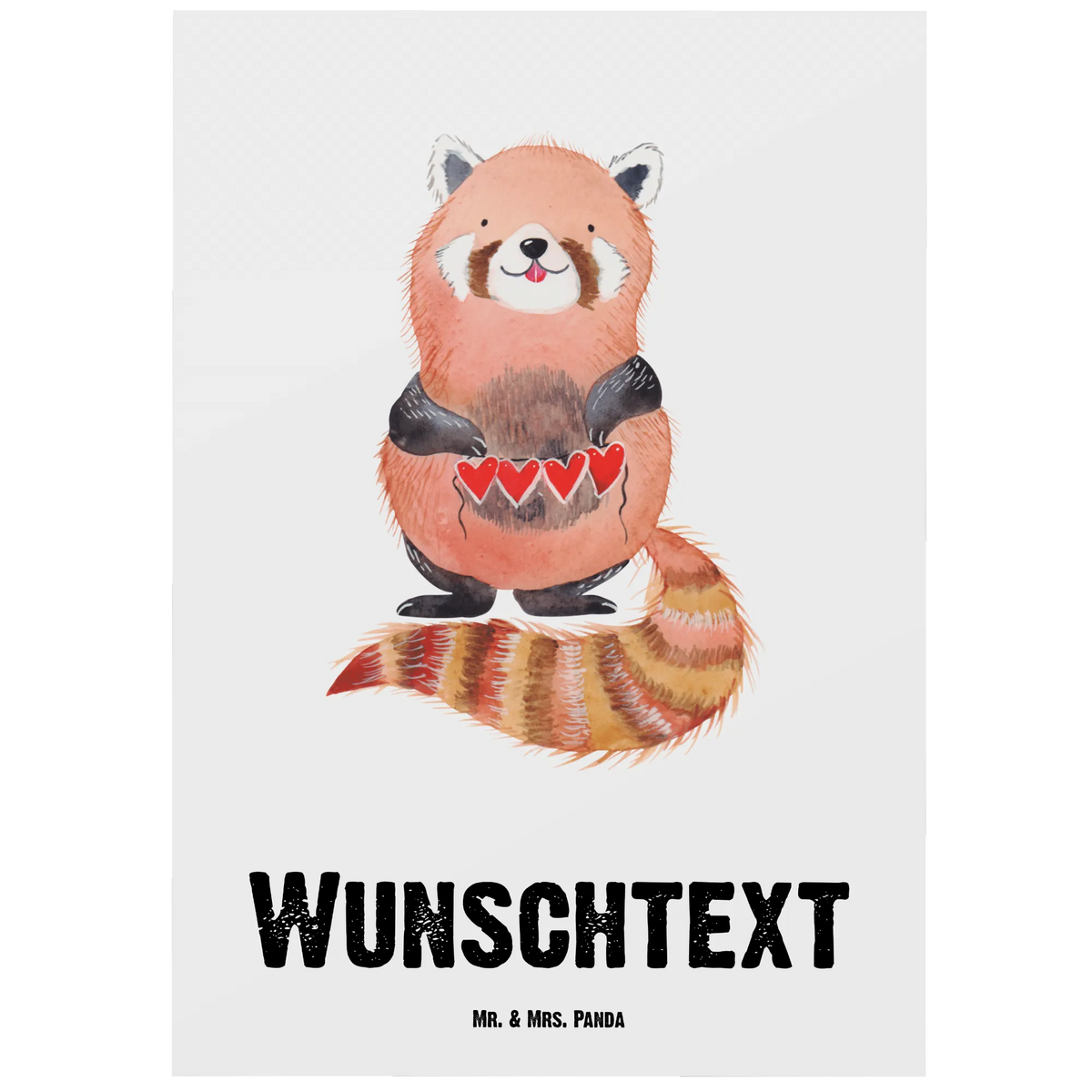 Personalisierte Postkarte Roter Panda Karte mit Wunschtext, Postkarte mit eigenem Text, Karte mit Namen, Personalisierte Postkarte, Personalisierte Grußkarten, Ansichtskarte mit Namen, Personalisierte Karte, Postkarte mit Wunschtext, Postkarte personalisiert, Individualisierbare Postkarte, Grußkarte mit Wunschtext, personalisierbare postkarte, Personalisierte Postkarte mit Wunschtext, Grußkarte mit Namen, Ansichtskarte mit Wunschtext, personalisierte postkarten, Personalisierte Postkarte mit Namen, Postkarten mit Namen, Personalisierte Mr. & Mrs. Panda Postkarte, Postkarte mit Namen, individuelle grußkarte, Postkarte Personalisierbar, individuelle postkarte, Personalisierbare Grußkarte, Personalisierte Grußkarte, grußkarte personalisiert, Grußkarte mit eigenem Text, Lustige Sprüche, Tiere, Tiermotive, Gute Laune, Panda, Rot, Liebling, Lieblingsmensch, Herz, Liebe
