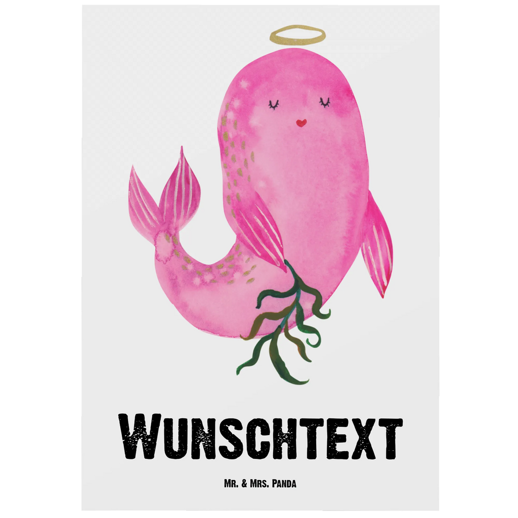 Personalised postcard Star sign Virgo constellations, birthdays, astrology, zodiac, date of birth, month of birth, virgin zodiac sign, gift August, gift September, birthday August, birthday September, gift, virgin, mermaid