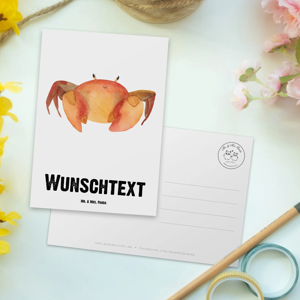 Personalisierte Postkarte Sternzeichen Krebs Postkarte mit Namen, Grußkarte mit Namen, Einladung mit Wunschtext, Postkarte bedrucken, Geschenkkarte mit Wunschtext, Postkarte mit Wunschtext, Postkarte personalisierbar, Ansichtskarte mit Wunschtext, Ansichtskarte mit Namen, Karte mit Wunschtext, Karte mit Namen, Grußkarte mit Wunschtext, Geschenkkarte mit Namen, Einladung mit Namen, Tierkreiszeichen, Sternzeichen, Horoskop, Astrologie, Aszendent, Krebs Sternzeichen, Krebse, Krebs Geschenk, Geschenk Meer, Geburtstag Juli, Meerestier, Geschenk Juli, Krabbe, Geschenk Juni, Geburtstag Juni