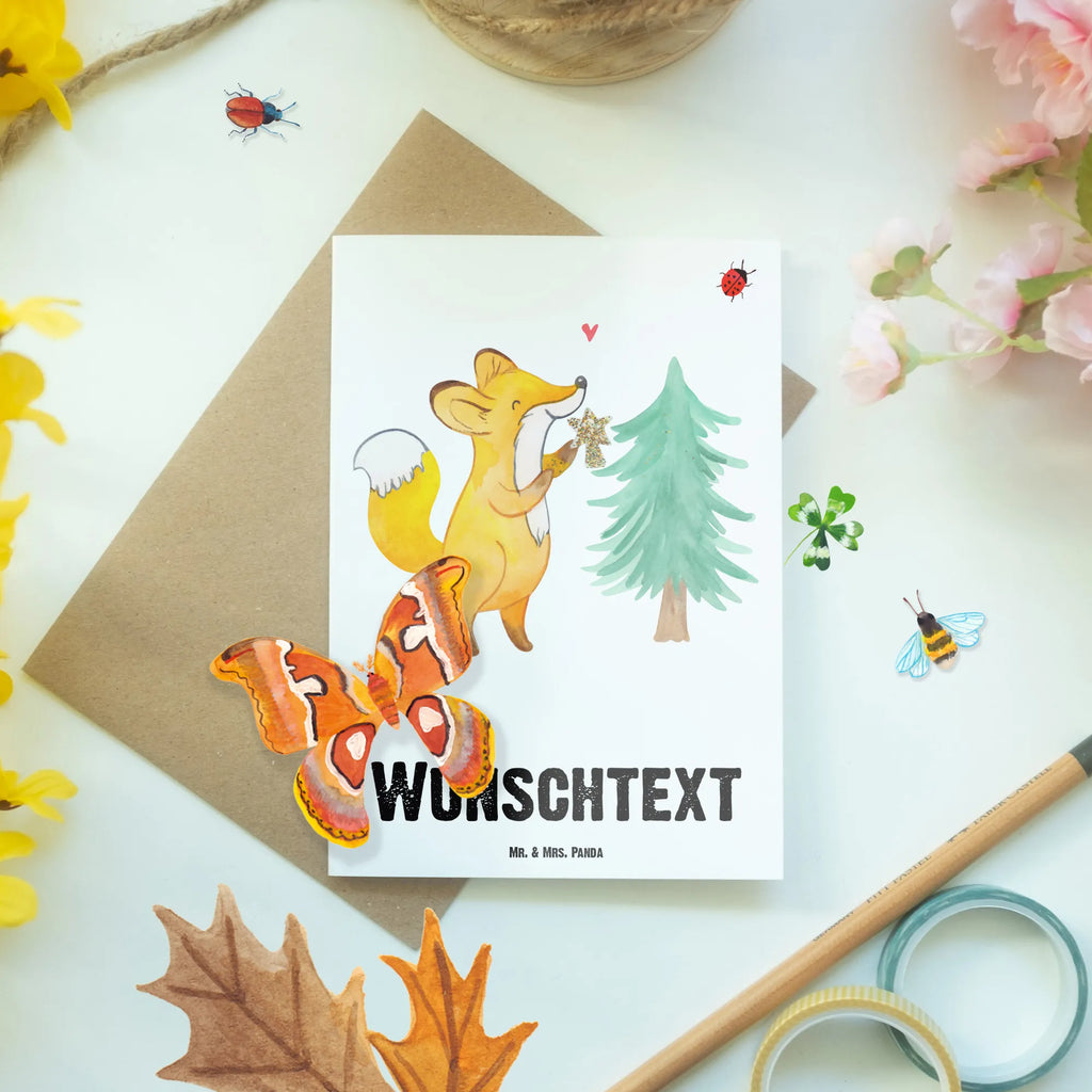 Personalisierte Grußkarte Fuchs  Weihnachtsbaum Personalisierte Hochzeitskarte, Grußkarte mit Namen, Grußkarte selber drucken, Grußkarte als Geldgeschenk, Personalisierte Karte, Grußkarten personalisiert, Grußkarte selbst gestalten, Personalisiertere Klappkarte, Personalisierte Geburtstagskarte, Personalisierte Einladungskarte, Personalisierte Glückwunschkarte, Grußkarte mit persönlichen Nachrichten, Personalisierte Grußkarte, Winter, Weihnachten, Weihnachtsdeko, Nikolaus, Advent, Heiligabend, Wintermotiv, Fuchs, Weihnachtstage, Weihnachtsdekoration, Weihnachtsmann, Weihnachtszeit, Schlittschuh