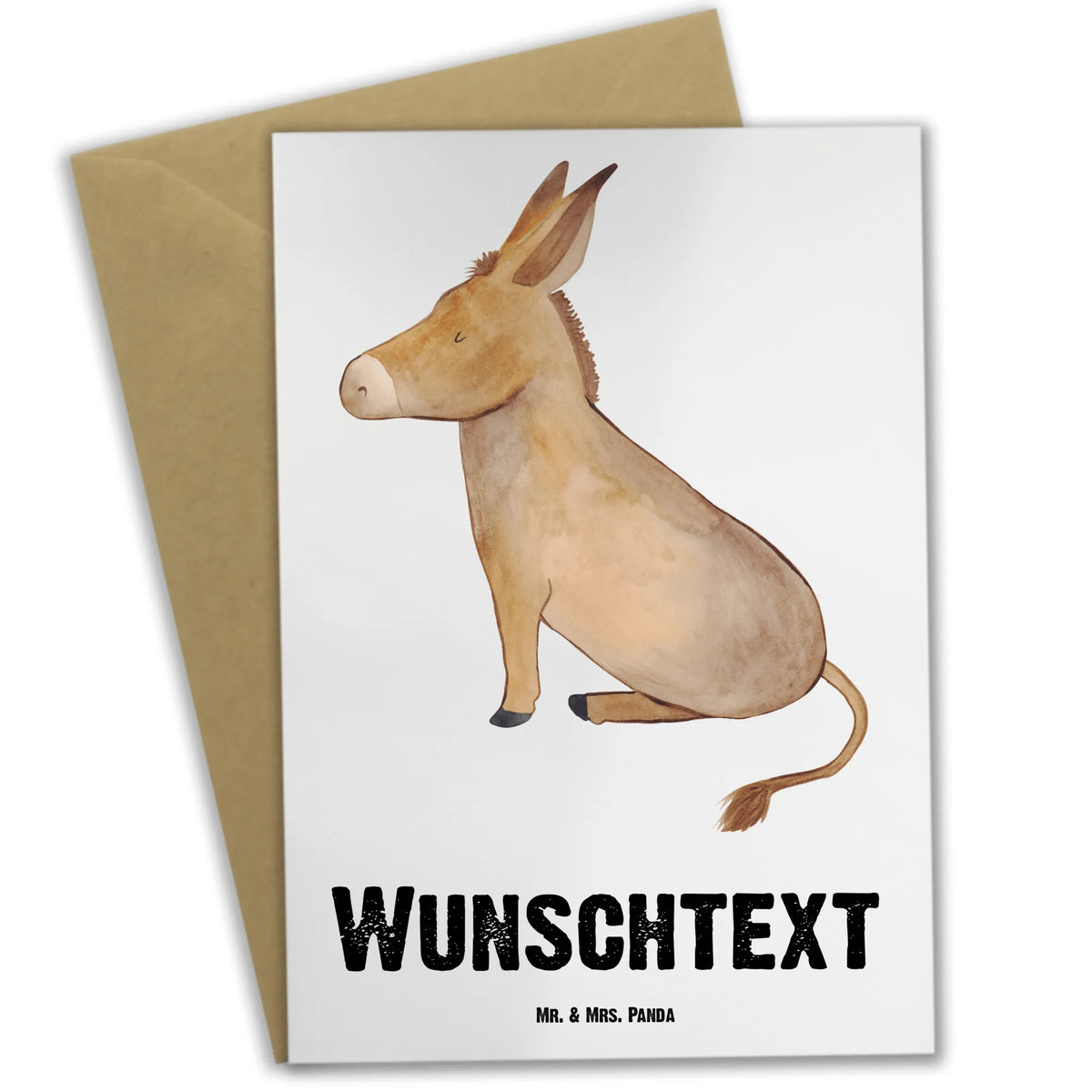 Personalisierte Grußkarte Esel grußkarte personalisiert, Grußkarten Personalisiert, Personalisierte Karte, individuelle grußkarte, Grußkarte personalisierbar, Personalisierte Klappkarte, Personalisierte Grußkarte, Lustige Sprüche, Tiere, Tiermotive, Gute Laune, Tapferkeit, Erfolg, Lebensmut, Esel, Lebensglück, Weisheit, Zuversicht, Positive Gedanken, Ziel, Lebensziel, Mut