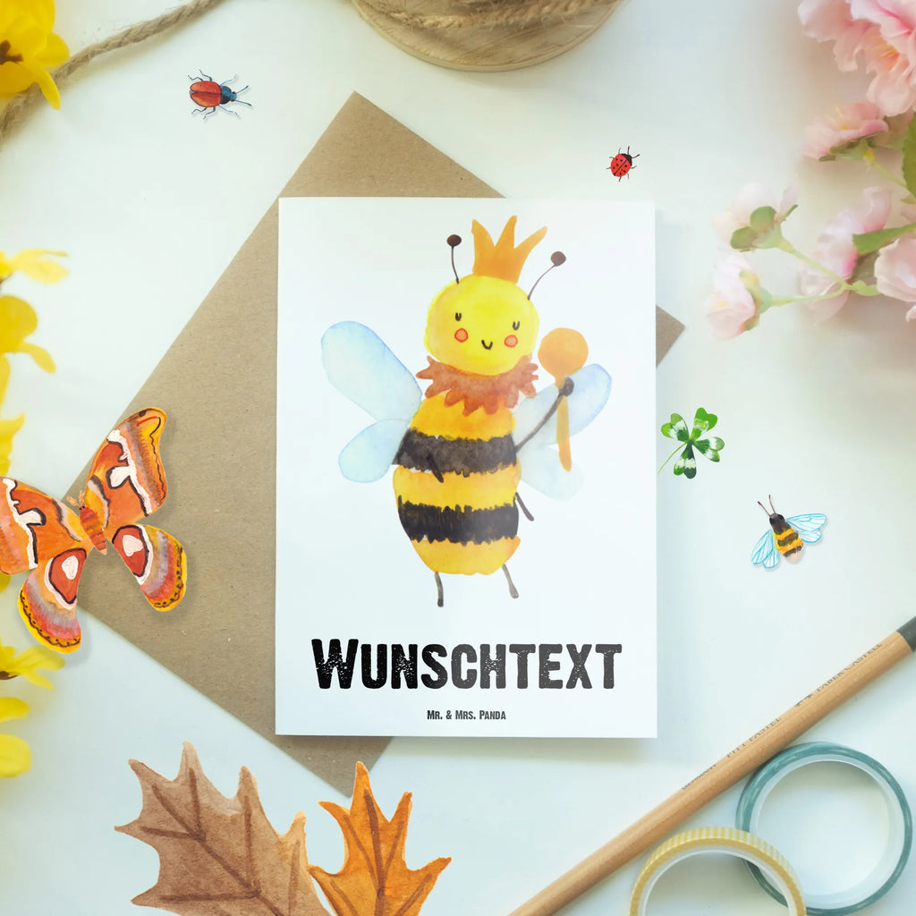 Spersonalizowana kartka z życzeniami pszczoła król Biedronka, Os, Trzmiel