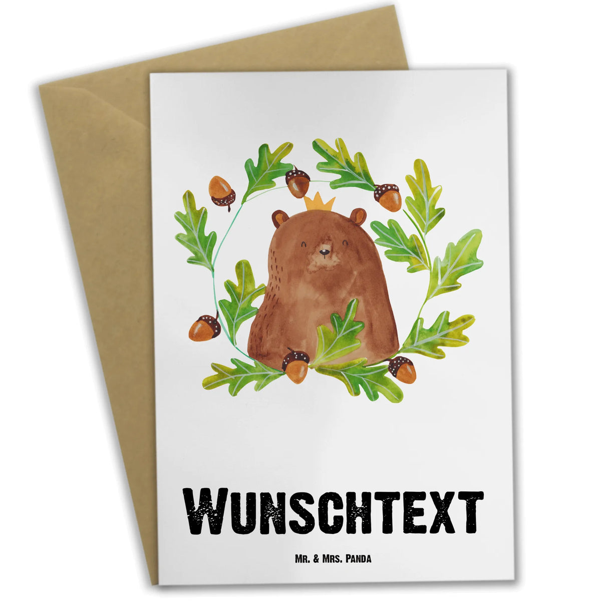 Personalisierte Grußkarte Bär König Personalisierte Karte, Personalisierte Klappkarte, Personalisierte Grußkarte, grußkarte personalisiert, individuelle grußkarte, Grußkarten Personalisiert, Grußkarte personalisierbar, Teddy, Bär, Teddybär, Vatertag, Dad, Weltbester Papa, Papi, Papa Bär, Bester Vater, Vater, Daddy, Bester Papa, Papa