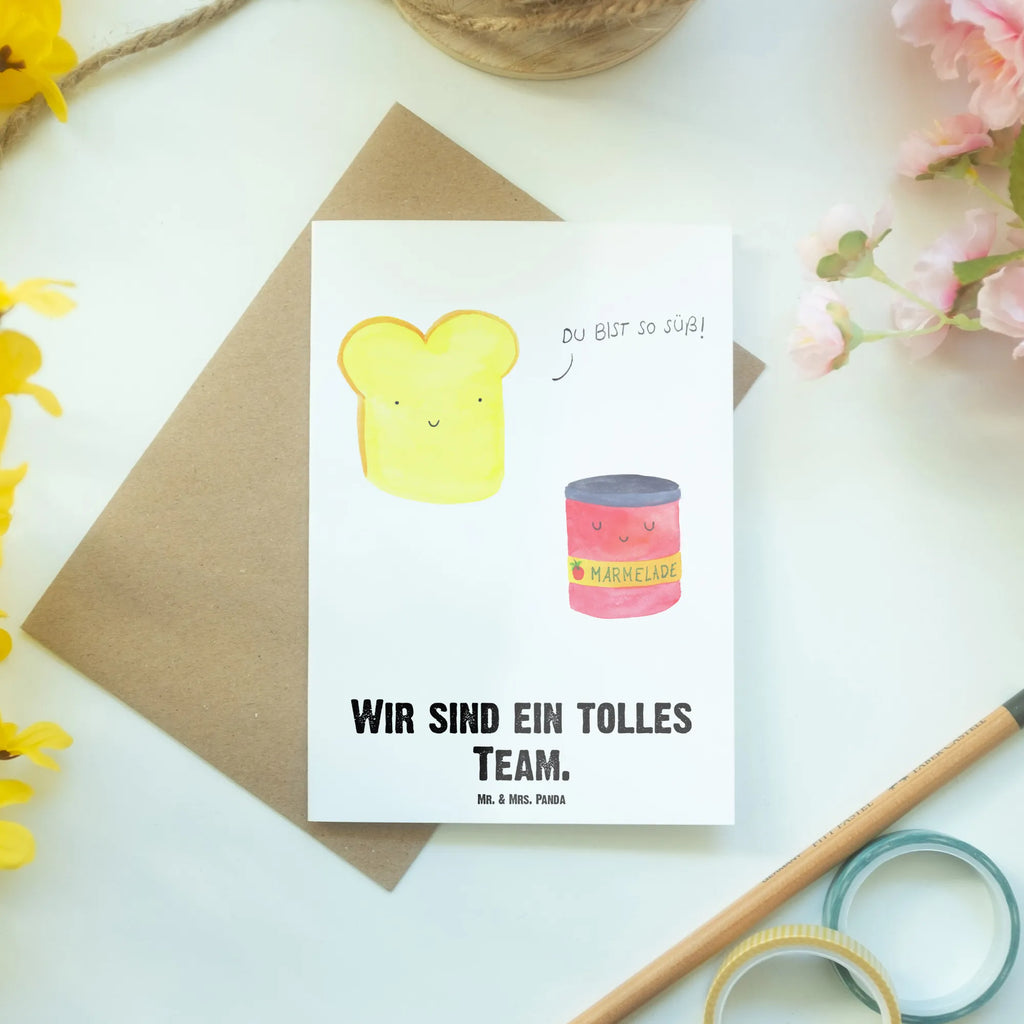 Spersonalizowana kartka z życzeniami Tost dżem Motywy zwierzęce, dobra energia, zabawne powiedzonka, zwierzęta