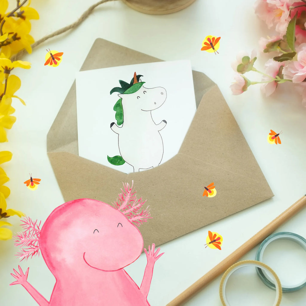 Spersonalizowana kartka z życzeniami Jednorożec Joker Jednorożec, jednorożce, dekoracje jednorożca, jednorożec