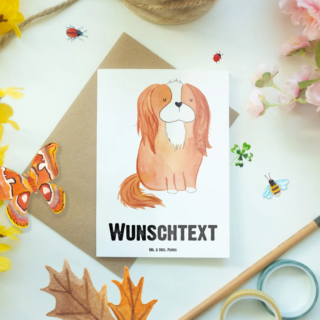 Personalised greetings card Dog Cavalier King Charles Spaniel dog, mutt, hound, woof, dog mama, dog breed, love dogs, love for dogs, dog decorative items, bag with dog print, funny gifts for dog owners, what do you give a dog lover, Christmas gifts for dogs, gifts for dogs, dog sayings, most beautiful dog, Cocker Spaniel, Spaniel, Sayings, Cavalier King Charles Spaniel, Dog