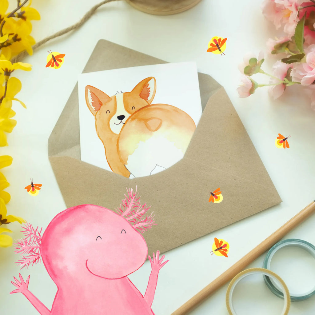 Personalised greetings card corgi buttocks dog, mutt, hound, woof, dog mama, dog breed, love dogs, love for dogs, dog decorative items, bag with dog print, funny gifts for dog owners, what do you give a dog lover, Christmas gifts for dogs, gifts for dogs, dog sayings, Saying, Dog love, Dog, Motivation, Corgie, Self love