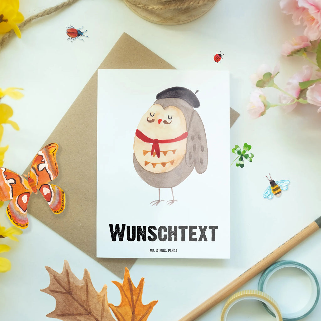 Personalisierte Grußkarte Eule Französisch Grußkarte selbst gestalten, Personalisierte Einladungskarte, Personalisierte Karte, Personalisierte Glückwunschkarte, Personalisiertere Klappkarte, Grußkarte selber drucken, Personalisierte Hochzeitskarte, Personalisierte Grußkarte, Personalisierte Geburtstagskarte, Grußkarte mit persönlichen Nachrichten, Grußkarte als Geldgeschenk, Grußkarte mit Namen, Grußkarten personalisiert, Eule, Eulen, La vie est belle, Frankreich, Eule Deko, Owl, das Leben ist schön, Spruch schön, hibou, Spruch Französisch