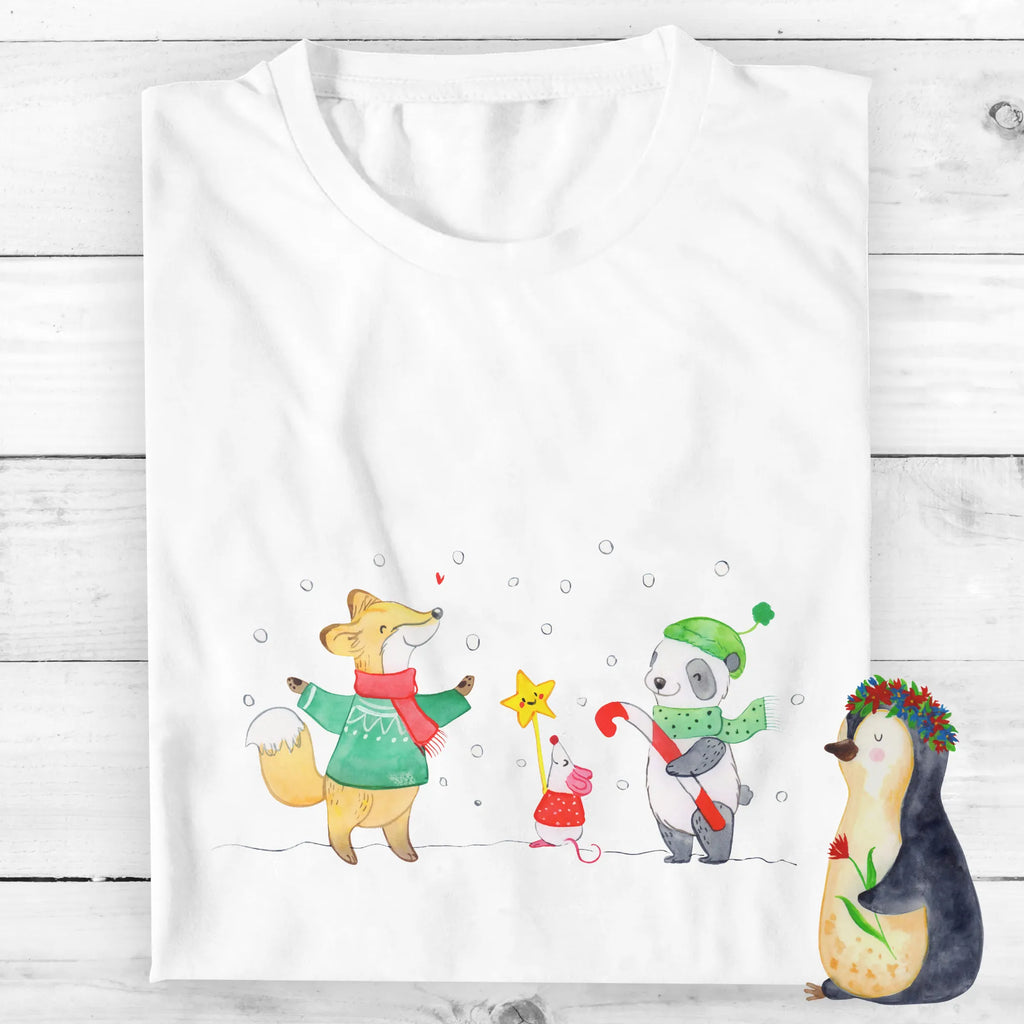 Rozmiar L Personalizowana koszulka Zima radość świąteczna T-Shirt Personalisiert, Wunschtext, Bedrucken, T-Shirt mit Aufruck, T-Shirt mit Namen, Männer, Frauen, Winter, Weihnachten, Weihnachtsdeko, Nikolaus, Advent, Heiligabend, Wintermotiv, Tannenbaum, Weihnachtszeit, Weihnachtsmann, Fuchs, Weihnachtstage, Weihnachtsbaum