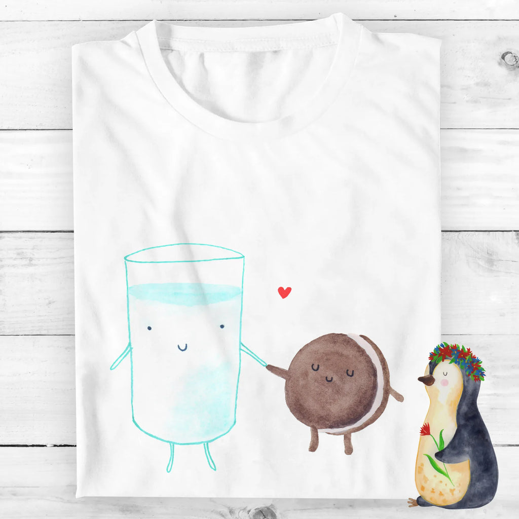Rozmiar L Personalizowana koszulka mleko ciastko Wunschtext, Bedrucken, T-Shirt Personalisiert, T-Shirt mit Aufruck, T-Shirt mit Namen, Lustige Sprüche, Gute Laune, Tiere, Tiermotive, Kaffee, Cookie, Romantisch, Keks, Milk, Motiv Süß, Einladung Frühstück, Milch, Perfektes Paar, Kekse