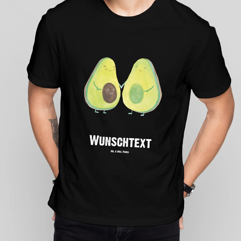 Personalisiertes T-Shirt Avocado Pärchen Wunschtext, Bedrucken, T-Shirt mit Namen, T-Shirt Personalisiert, T-Shirt mit Aufruck, Veggie, Vegan, Avocado, Gesund, Liebe, Avocuddle, Hochzeit, Avocados, Babyparty, Kinder, Familie, Geburt, Babyshower, Schwangerschaft