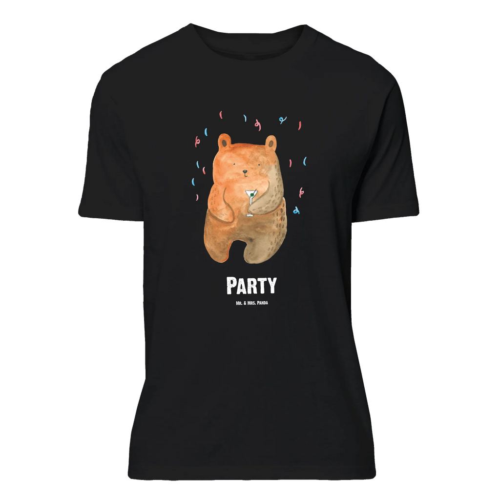 Personalised T-Shirt bear party T-Shirt Personalisiert, Wunschtext, T-Shirt mit Aufruck, Bedrucken, T-Shirt mit Namen, Teddybär, Teddy, Bär, Mitbringsel, Abfeiern, Geburtstag, Geburtstagsgeschenk, Party, Geschenk, Lustig, Gute Laune, Feiern