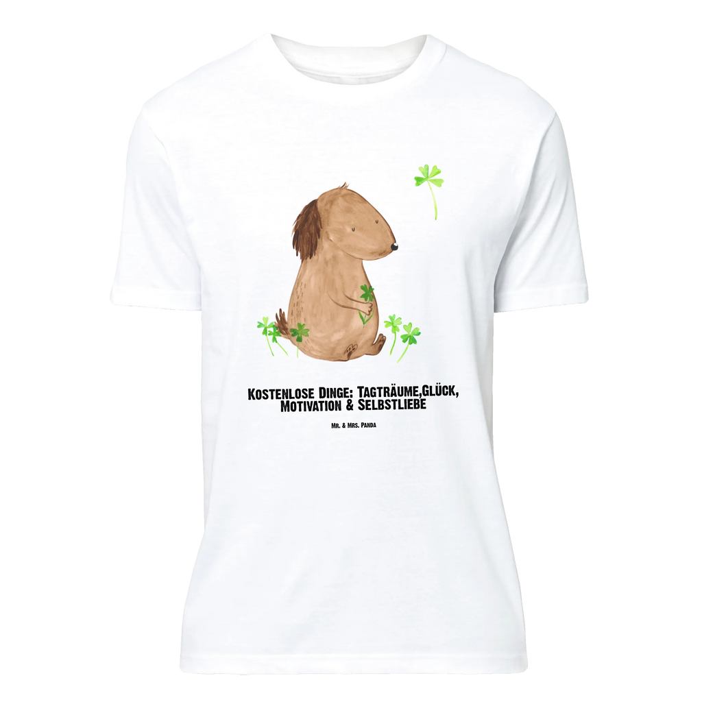 Rozmiar L Personalizowana koszulka pies koniczyna T-Shirt mit Namen, T-Shirt mit Aufruck, Männer, Frauen, Wunschtext, Bedrucken, T-Shirt Personalisiert, Hundemotiv, Hund, Haustier, Tierliebhaber, Sprüche, Hunderasse, Hundebesitzer, Glück, Glücksbringer, Neuanfang, Tagträume, Kleeblatt, Motivation, Geschenk, Selbstliebe, Achtsamkeit