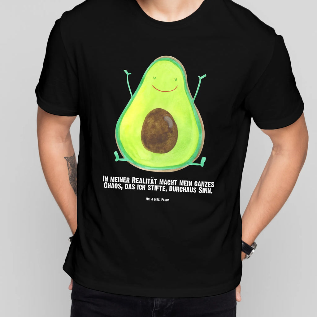 Personalised T-Shirt avocado Happy T-Shirt Personalisiert, Wunschtext, Bedrucken, T-Shirt mit Namen, T-Shirt mit Aufruck, Veggie, Vegan, Avocado, Gesund, Chaos