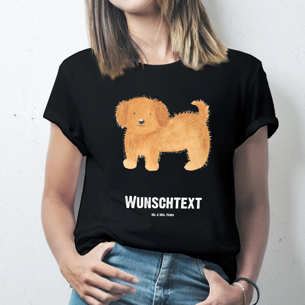 Personalised T-Shirt Dog fluffy T-Shirt mit Aufruck, Bedrucken, T-Shirt Personalisiert, T-Shirt mit Namen, Wunschtext, Hundemotiv, Hund, Haustier, Tierliebhaber, Sprüche, Hunderasse, Hundebesitzer, Hunde, Frauchen, Hundemama, Hundeliebe