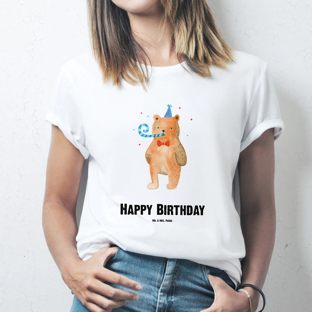Rozmiar L Personalizowana koszulka Niedźwiedź urodziny Wunschtext, Männer, T-Shirt Personalisiert, Frauen, Bedrucken, T-Shirt mit Namen, T-Shirt mit Aufruck, Teddybär, Teddy, Bär, Alles Gute, Happy Birthday, Geburtstag, Glückwunsch