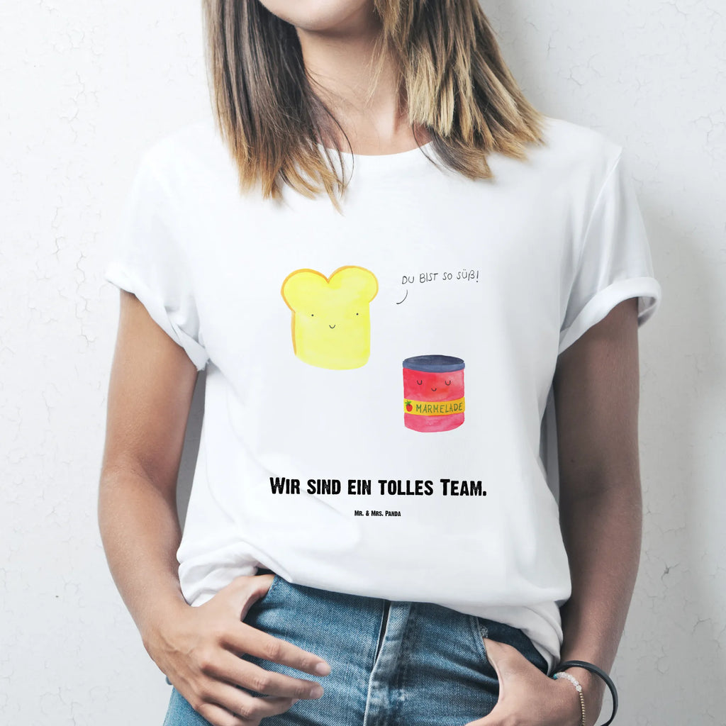 Rozmiar L Personalizowana koszulka Tost dżem T-Shirt mit Namen, Wunschtext, T-Shirt mit Aufruck, Bedrucken, T-Shirt Personalisiert, Lustige Sprüche, Gute Laune, Tiere, Tiermotive, Küche Spruch, Küche Deko, Toast, Frühstück Einladung, Süß, Süße Postkarte, Marmelade, Brot, Dreamteam, Toastbrot