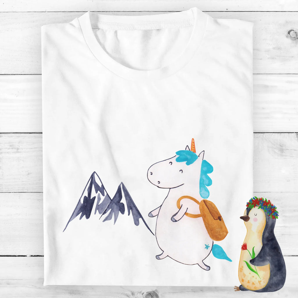 Personalised T-Shirt unicorn climber T-Shirt mit Aufruck, Wunschtext, Bedrucken, T-Shirt mit Namen, T-Shirt Personalisiert, Einhorn Deko, Unicorn, Einhorn, Einhörner, Abenteuer, Abenteurer, Berge, Weltreise, Bergsteiger, Urlaub, Weltenbummler, Entdecker, Reisen