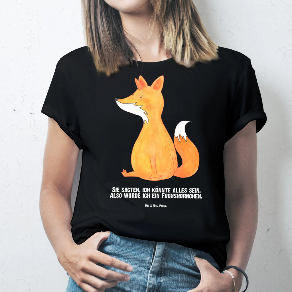 Rozmiar L Personalizowana koszulka Jednorożec życzenie T-Shirt Personalisiert, T-Shirt mit Namen, Wunschtext, T-Shirt mit Aufruck, Bedrucken, Einhorn Deko, Unicorn, Einhorn, Einhörner, Fuchs, Füchse, Fuchshörnchen, Unicorns, Fuchshorn, Foxycorn