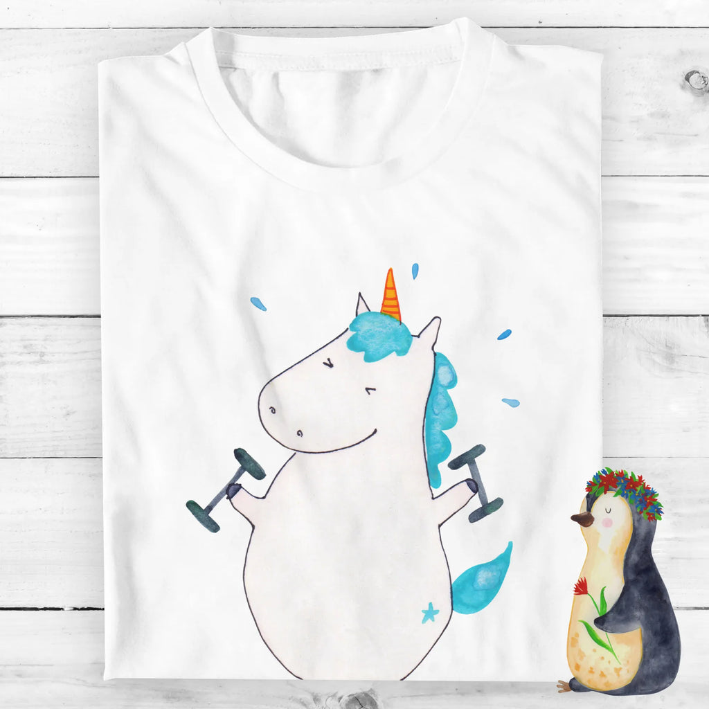 Personalised T-Shirt unicorn fitness Bedrucken, T-Shirt mit Namen, Wunschtext, T-Shirt Personalisiert, T-Shirt mit Aufruck, Einhorn Deko, Unicorn, Einhorn, Einhörner, Sport, Fitness, Fitnessstudio, Sixpack, Geräte, Gym, Diät, Pumpen, Abnehmen