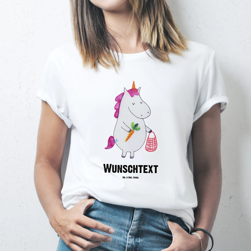 Rozmiar L Personalizowana koszulka jednorożec warzywa T-Shirt mit Aufruck, T-Shirt Personalisiert, Bedrucken, T-Shirt mit Namen, Wunschtext, Einhorn Deko, Unicorn, Einhorn, Einhörner, Gemüse, Biomarkt, Wochenmarkt