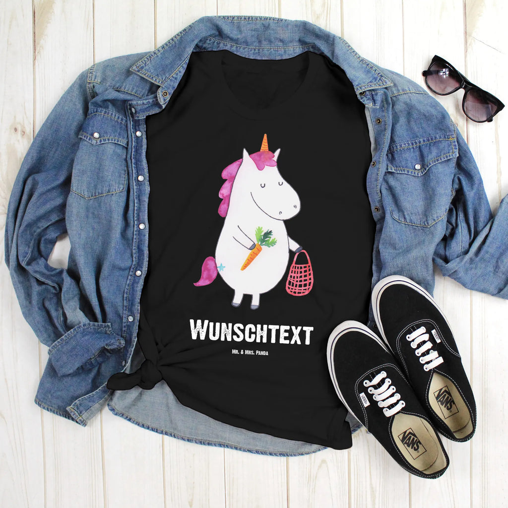 Rozmiar L Personalizowana koszulka jednorożec warzywa T-Shirt mit Aufruck, T-Shirt Personalisiert, Bedrucken, T-Shirt mit Namen, Wunschtext, Einhorn Deko, Unicorn, Einhorn, Einhörner, Gemüse, Biomarkt, Wochenmarkt