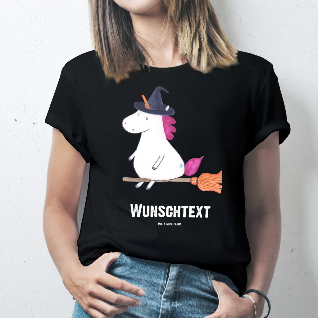 Rozmiar L Personalizowana koszulka jednorożec Czarownica T-Shirt Personalisiert, Wunschtext, Bedrucken, T-Shirt mit Aufruck, T-Shirt mit Namen, Einhorn Deko, Einhorn, Einhörner, Unicorn, Engel, Zicke, Hexe, Verrückte, Teufel, Freundin, Ehefrau, Leben, Frau