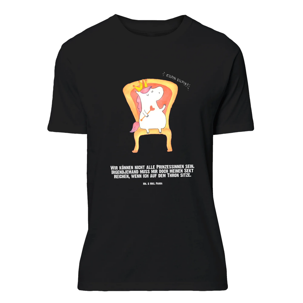 Rozmiar L Personalizowana koszulka Jednorożec król T-Shirt mit Aufruck, Wunschtext, T-Shirt Personalisiert, T-Shirt mit Namen, Bedrucken, Einhorn Deko, Unicorn, Einhorn, Einhörner, Präsident, Krone, König, Herrscher, Prinzessin, Bundeskanzler, Kaiser