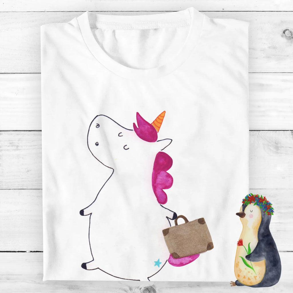 Personalisiertes T-Shirt Einhorn Koffer Bedrucken, T-Shirt mit Namen, T-Shirt Personalisiert, Wunschtext, T-Shirt mit Aufruck, Einhorn Deko, Unicorn, Einhorn, Einhörner, Erwachsen, Verreisen, Lustig, Kind, Abenteuer, Koffer, Witzig, Reise, Gepäck, Albern, Spaß