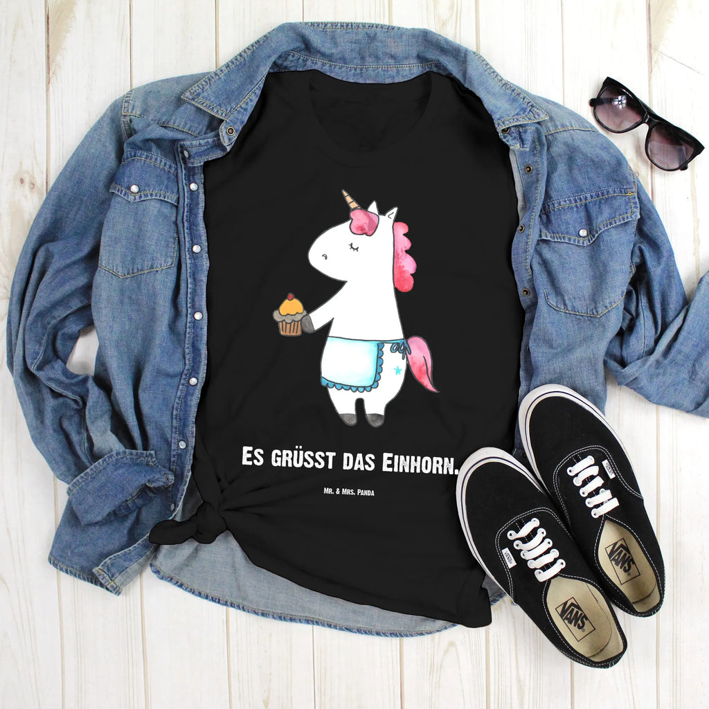 Rozmiar L Personalizowana koszulka Jednorożec muffinka Wunschtext, T-Shirt mit Aufruck, T-Shirt Personalisiert, Bedrucken, T-Shirt mit Namen, Einhorn Deko, Unicorn, Einhorn, Einhörner, Muffin, Geburtstagsgrüße, Grüße, Kekse, Geburtstag, Liebesgrüße, Glückwünsche, Backen