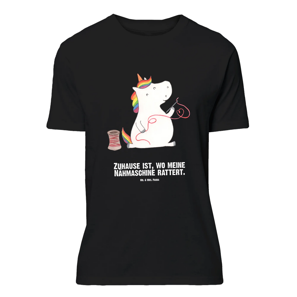 Personalised T-Shirt unicorn seamstress T-Shirt Personalisiert, Frauen, T-Shirt mit Namen, Männer, Bedrucken, T-Shirt mit Aufruck, Wunschtext, Einhorn, Einhörner, Einhorn Deko, Unicorn, Mädchen, basteln, Häkeln, Nähzimmer, Freundin, nähen, Näherin, Stricken