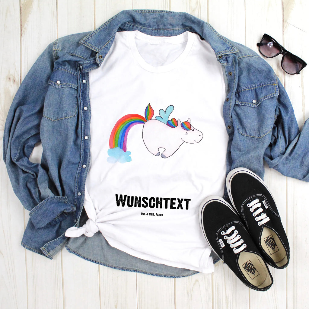 Rozmiar L Personalizowana koszulka jednorożec Latający koń T-Shirt mit Aufruck, Bedrucken, Wunschtext, T-Shirt mit Namen, T-Shirt Personalisiert, Einhorn Deko, Unicorn, Einhorn, Einhörner, Glitzer, Realität, Spielen, Regenbogen, Erwachsenwerden