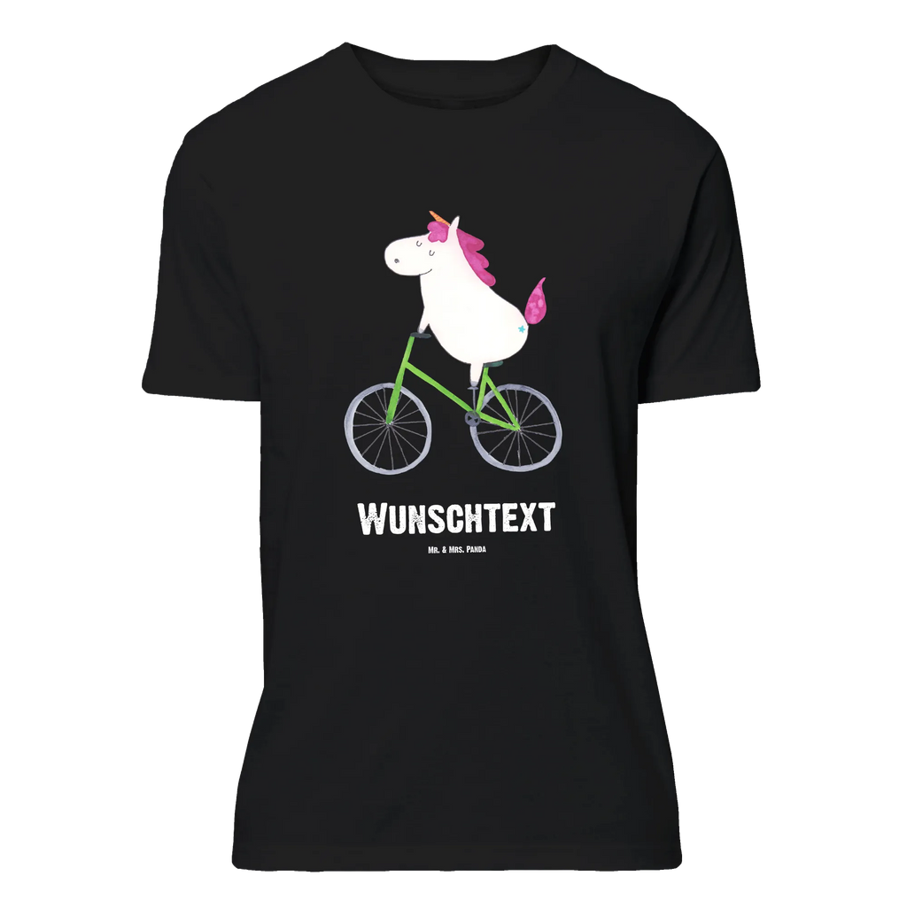 Personalised T-Shirt unicorn cyclist Wunschtext, T-Shirt mit Namen, T-Shirt Personalisiert, T-Shirt mit Aufruck, Bedrucken, Einhorn Deko, Unicorn, Einhorn, Einhörner, Konfetti, Bike, Luxusproblem, Rad, Liebeskummer, Kummer, Feenstaub, Radfahrer, Radfahren