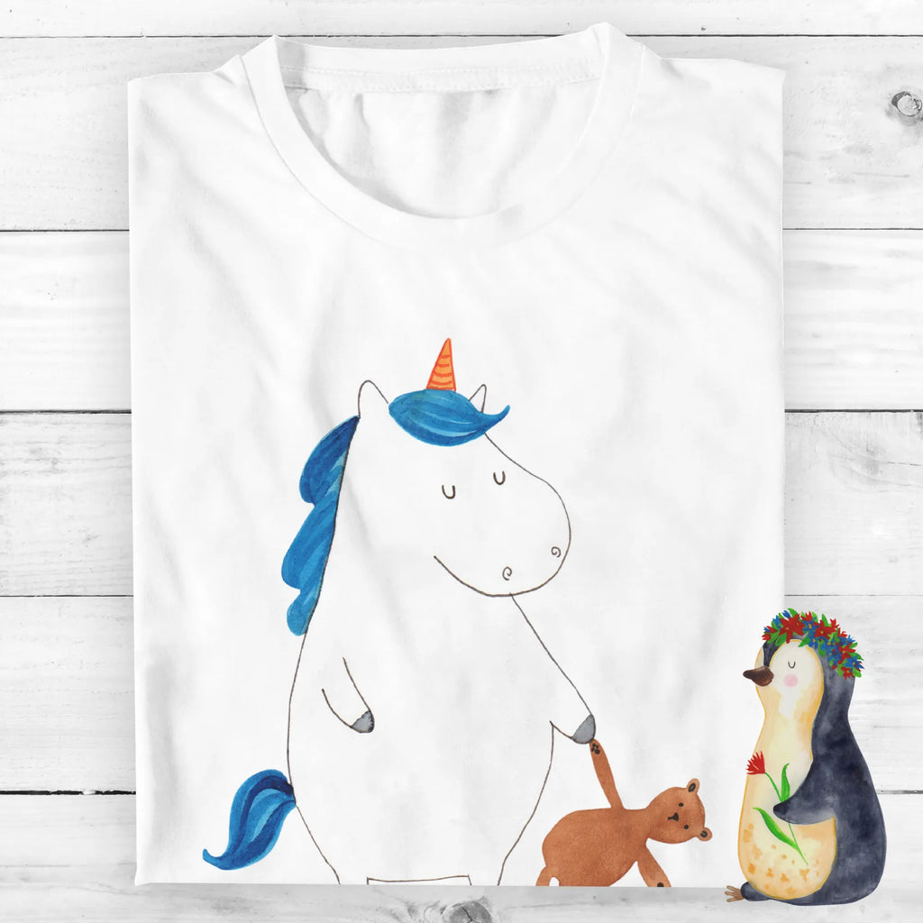 Personalised T-Shirt unicorn teddy Wunschtext, Bedrucken, T-Shirt Personalisiert, T-Shirt mit Aufruck, T-Shirt mit Namen, Einhorn Deko, Unicorn, Einhorn, Einhörner, Freundin, Singleleben, Single, Bett, Gute Nacht, schlafen, Träumen