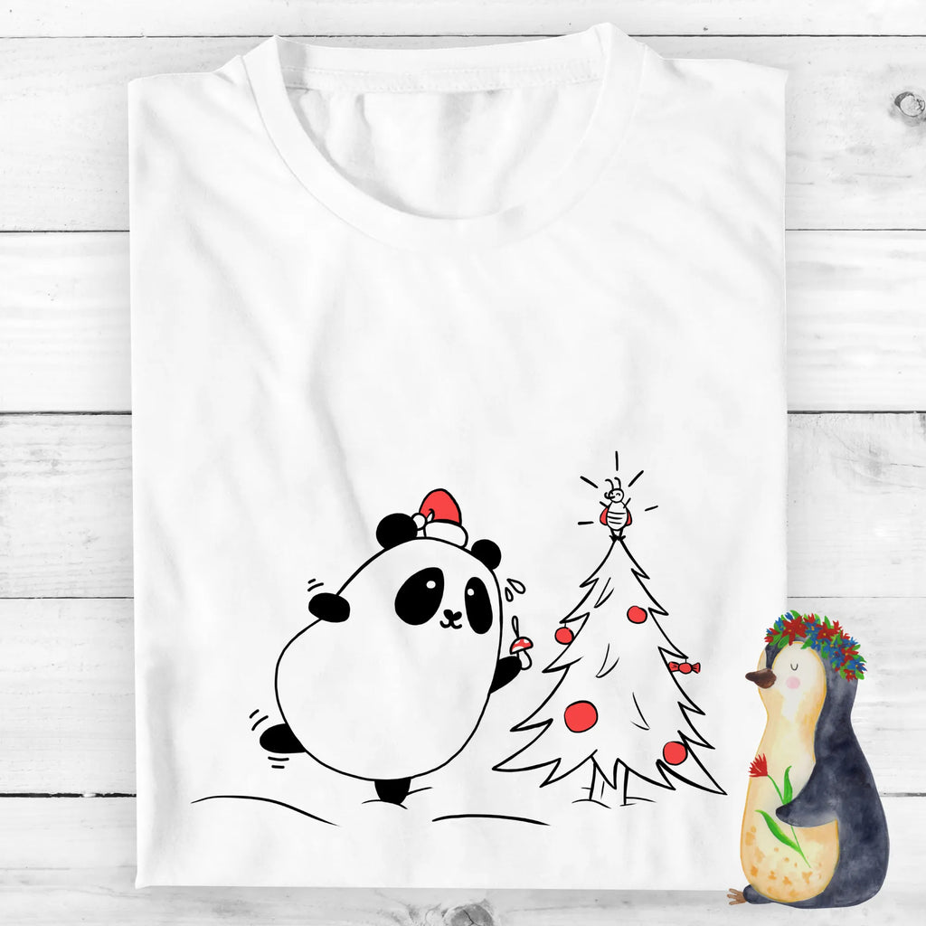 Rozmiar L Personalizowana koszulka Panda Okres świąteczny Frauen, Männer, T-Shirt mit Aufruck, T-Shirt Personalisiert, T-Shirt mit Namen