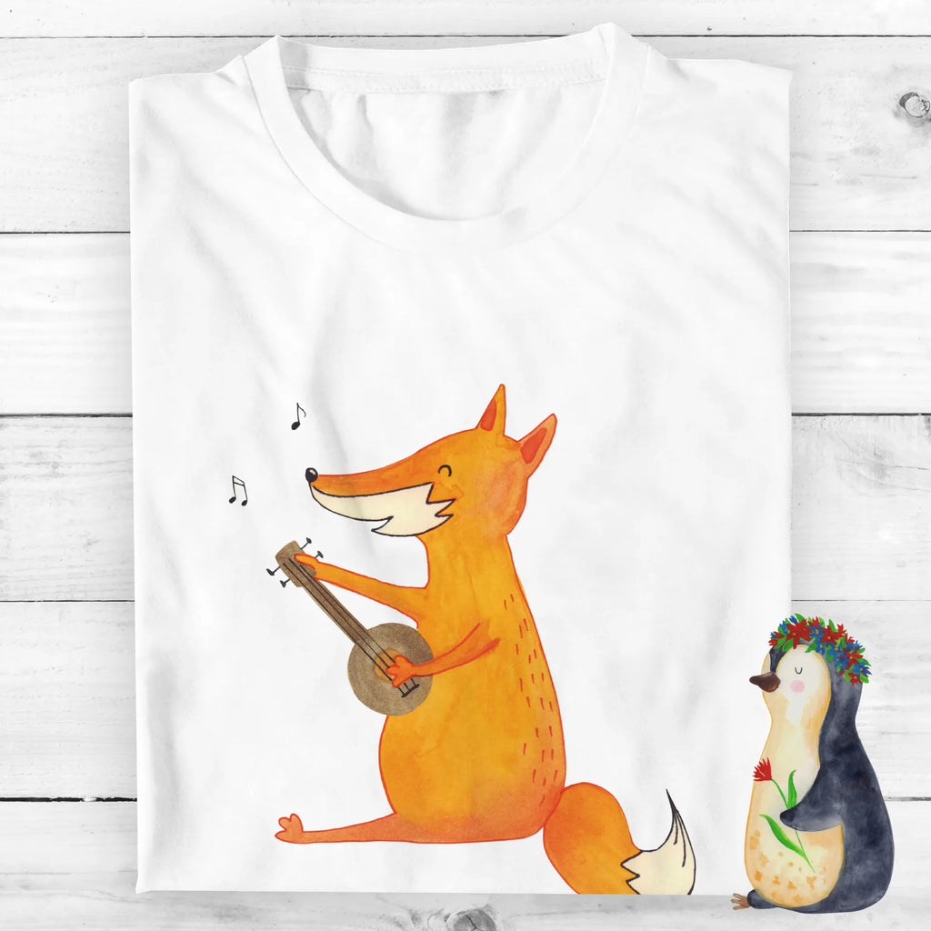 Personalisiertes T-Shirt Fuchs Gitarre Wunschtext, T-Shirt Personalisiert, Männer, T-Shirt mit Aufruck, T-Shirt mit Namen, Bedrucken, Frauen, Fuchs, Füchse, Gitarre, Musikerin, Musik Spruch, Geschenk Musiker, Sängerin, Sänger