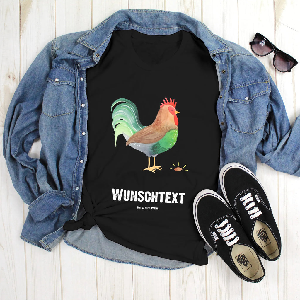 Personalised T-Shirt Faucet grain T-Shirt Personalisiert, T-Shirt mit Aufruck, Wunschtext, T-Shirt mit Namen, Bedrucken, Landwirtin, Hoftiere, Landwirt, Bauernhof, Eier, Hahn, Henne, Korn, Natur