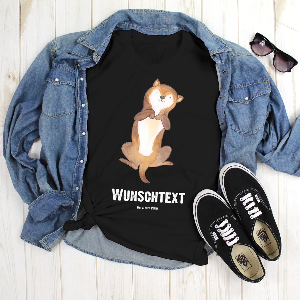 Personalised T-Shirt Dog Stroke Bedrucken, Wunschtext, T-Shirt mit Aufruck, T-Shirt Personalisiert, T-Shirt mit Namen, Hundemotiv, Hund, Sprüche, Hunderasse, Hundebesitzer, Haustier, Tierliebhaber, Hundeliebe, Hundewelpe, Bauchkraulen, Hunde