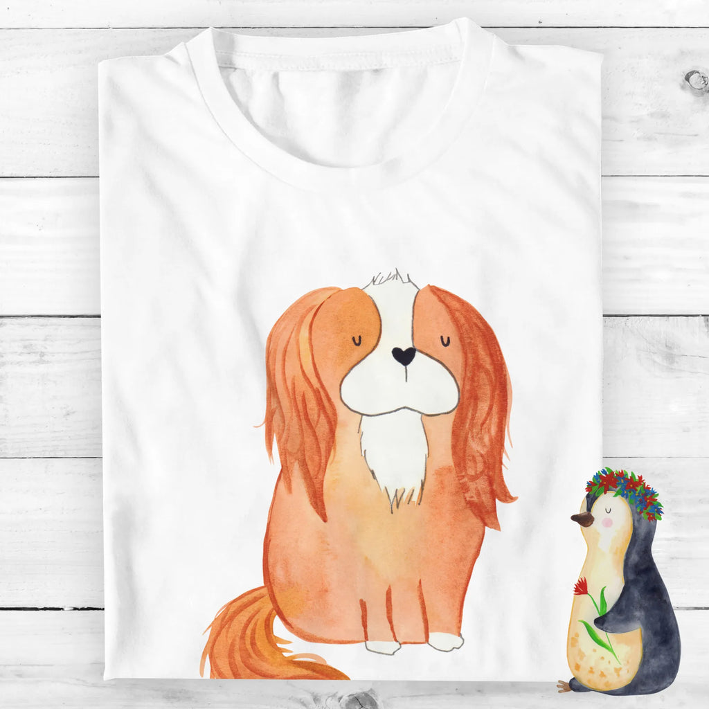 Rozmiar L Personalizowana koszulka pies Cavalier King Charles Spaniel T-Shirt mit Aufruck, T-Shirt Personalisiert, T-Shirt mit Namen, Wunschtext, Bedrucken, Hundemotiv, Hund, Haustier, Tierliebhaber, Sprüche, Hunderasse, Hundebesitzer, Schönster Hund, Spaniel, Cockerspaniel, Cavalier King Charles Spaniel, Spruch