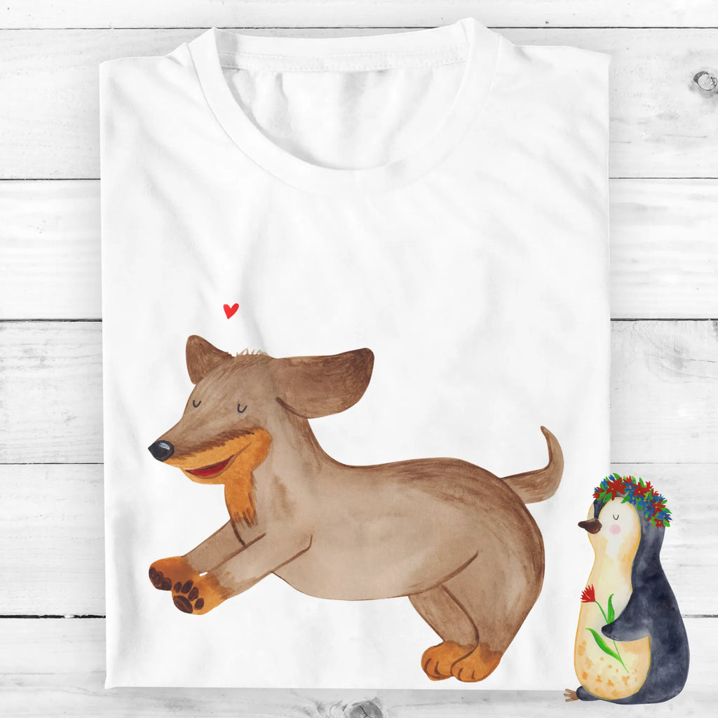 Personalised T-Shirt Dog dachshund T-Shirt Personalisiert, Wunschtext, T-Shirt mit Namen, T-Shirt mit Aufruck, Bedrucken, Hundemotiv, Hund, Haustier, Tierliebhaber, Sprüche, Hunderasse, Hundebesitzer, Dachshund, Dackel, Happy Dog, Hunde
