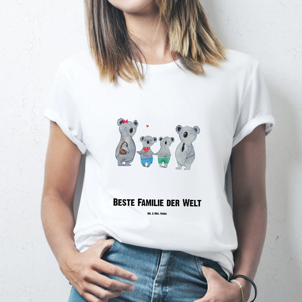 Rozmiar L Personalizowana koszulka Rodzina koali dwa T-Shirt mit Aufruck, T-Shirt mit Namen, Männer, Frauen, T-Shirt Personalisiert, Familie, Vatertag, Muttertag, Bruder, Schwester, Mama, Papa, Oma, Opa, Koalafamilie, Familienzeit, Familienleben, beste Familie, Koala, Lieblingsfamilie, Koalabär