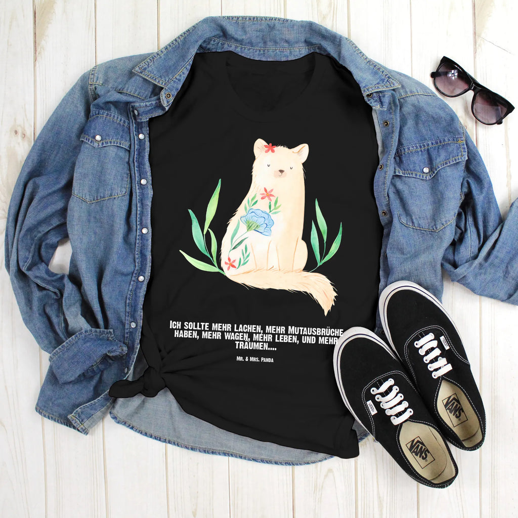 Personalisiertes T-Shirt Katze Blumen Wunschtext, T-Shirt Personalisiert, T-Shirt mit Aufruck, T-Shirt mit Namen, Bedrucken, Katzenmotiv, Katzenfan, Katzendeko, Katzenfreund, Katze, Katzenliebhaber, Katzenprodukte, Katzenartikel, Katzenaccessoires, Katzensouvenirs, Katzenliebhaberprodukte, Katzenmotive, Selbstliebe, Selfcare, Mutausbruch, Motivation