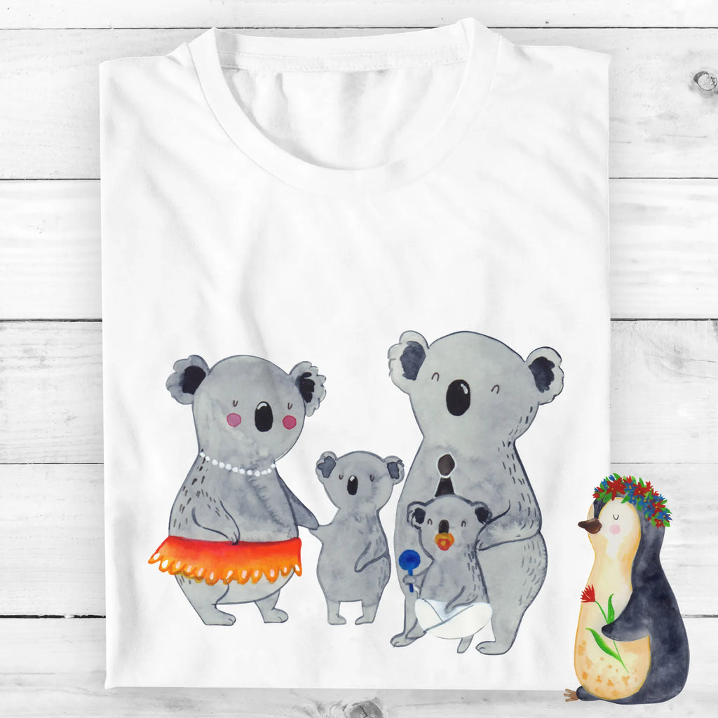 Rozmiar L Personalizowana koszulka Rodzina koali T-Shirt mit Namen, T-Shirt mit Aufruck, T-Shirt Personalisiert, Oma, Muttertag, Papa, Vatertag, Opa, Bruder, Schwester, Mama, Familie, Koala, Familienleben, Kinder, Geschwister, Family, Koalas