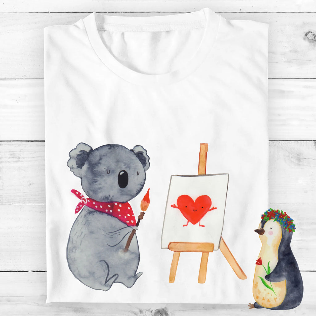Rozmiar L Personalizowana koszulka koala artysta T-Shirt mit Namen, T-Shirt mit Aufruck, T-Shirt Personalisiert, Koalabär, Koala, Künstler, Liebensbeweis, Zeichnen, Gefühle, Liebe, Liebesgeschenk