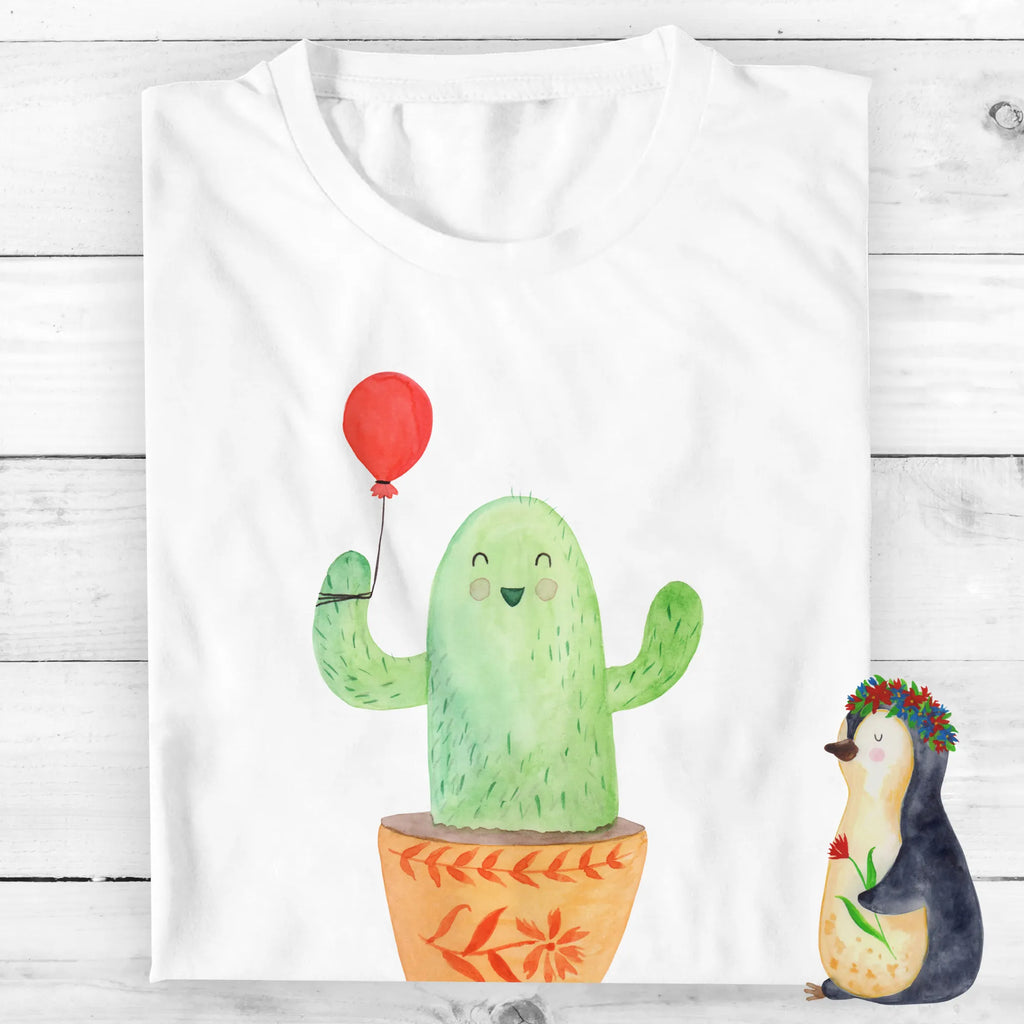 Rozmiar L Personalizowana koszulka Kaktus balon Bedrucken, T-Shirt Personalisiert, Wunschtext, T-Shirt mit Aufruck, T-Shirt mit Namen, Kaktus, Kakteen, Neustart, Stress, Büroalltag, Prüfung, Freundin, Ausbildung, Freude, Büro, Luftballon, Freund