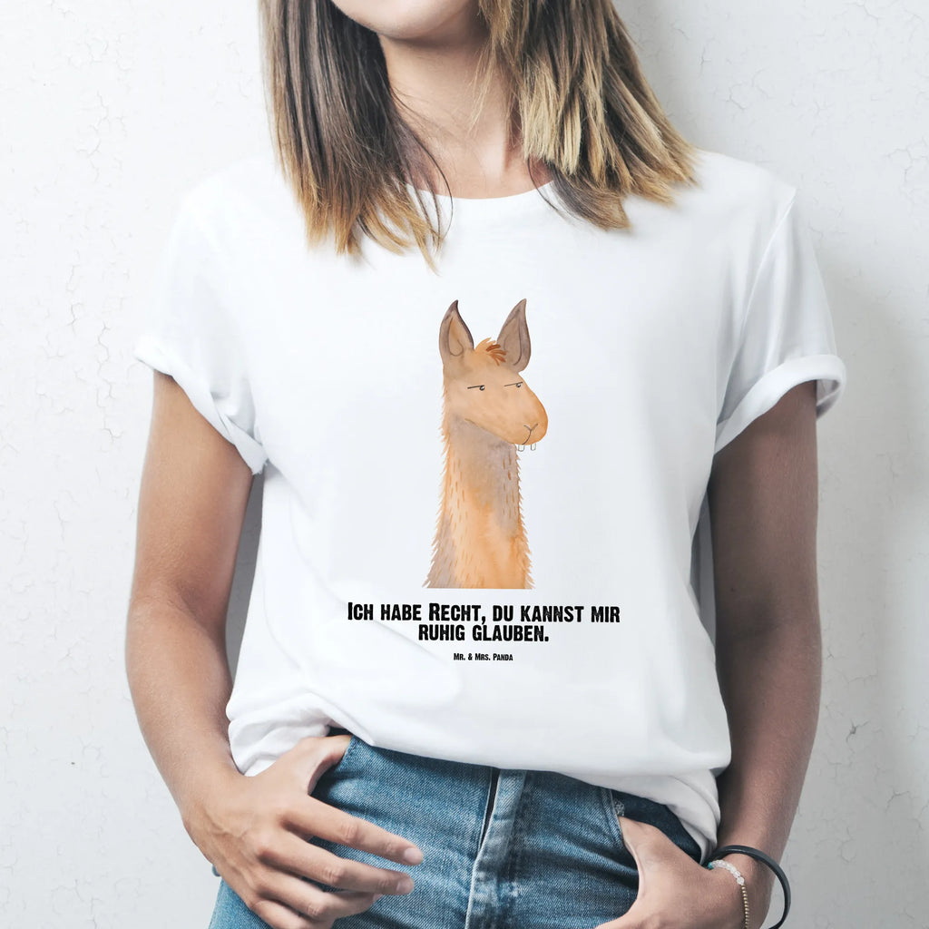 Personalisiertes T-Shirt Lamakopf genervt Bedrucken, T-Shirt mit Namen, T-Shirt Personalisiert, T-Shirt mit Aufruck, Wunschtext, Alpaka, Lama, Partnerin, Recht haben, Genervt sein, Lamas, Freundin, Büroalltag, Büro, Azubi, Chef, Beste Freundin, Chefin