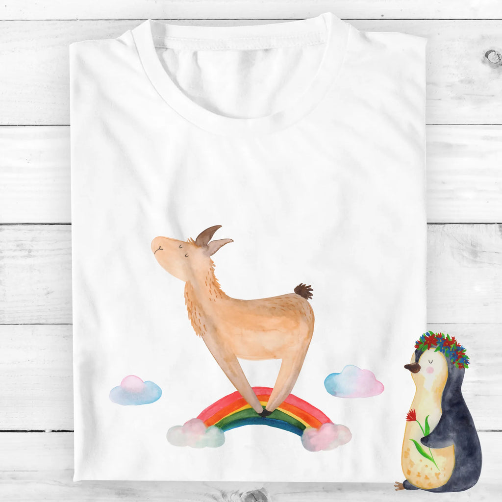 Rozmiar L Personalizowana koszulka lama tęcza T-Shirt mit Aufruck, T-Shirt Personalisiert, Bedrucken, T-Shirt mit Namen, Wunschtext, Alpaka, Lama, Außenseiter, Freiheit, Lamas, Schule, Wolkenland, Haters, Regenbogen, Abi, Haters Gonna Hate, Selbstständig, Hobby